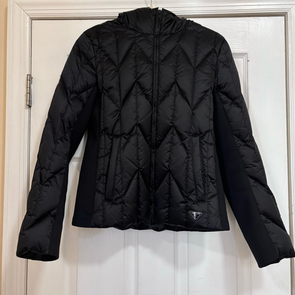 Prada Black Quilted Jacket